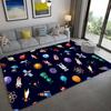 Home Cartoon Space Universe Planet Carpet Soft Kids Play Mat Boys Girl Room Mat Bedroom Bedside Carpet Floor Mat Tapete Peludo