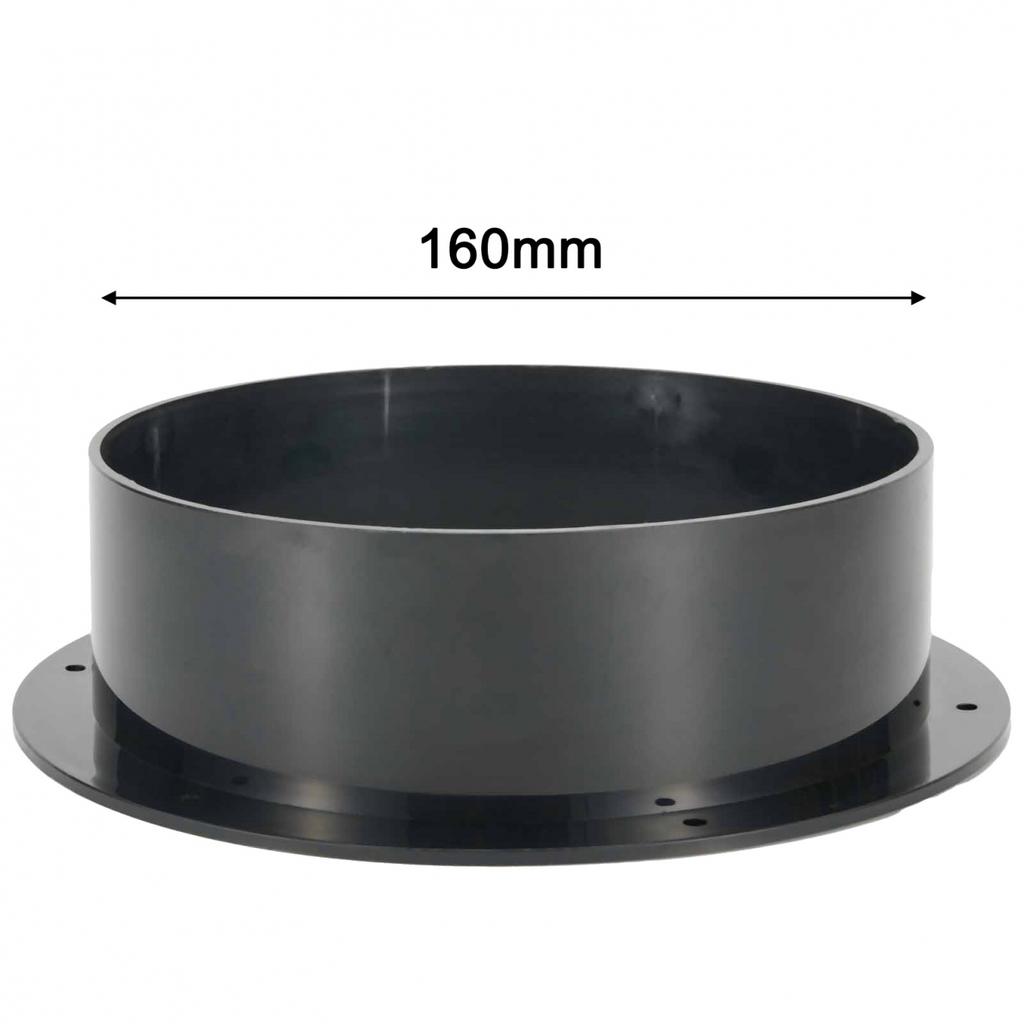 Соединители воздуховодов прямых труб 50/160/250 мм Фланцевые вентиляционные каналы