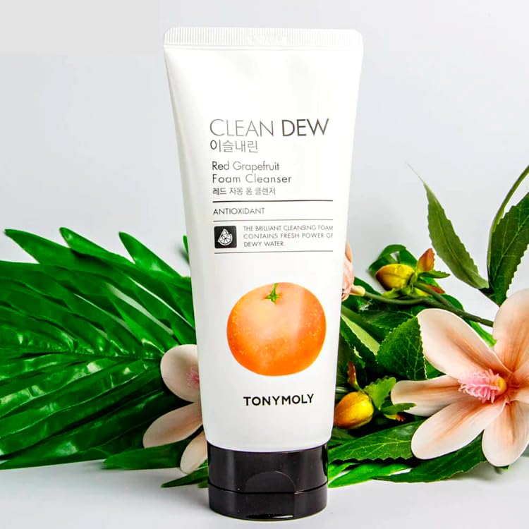 TONYMOLY Clean Dew Пенка для умывания с красным грейпфрутом