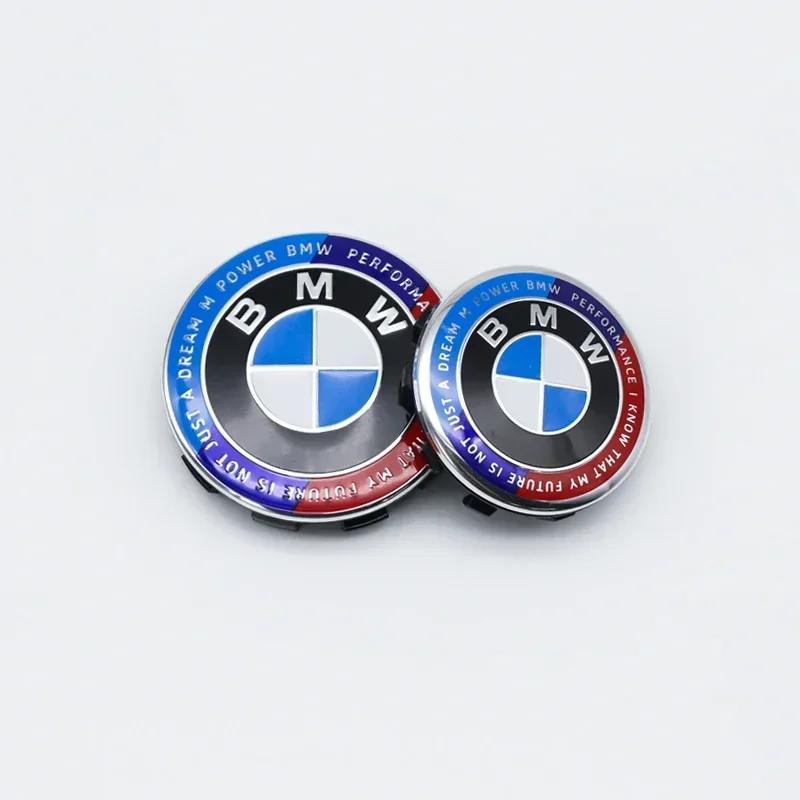 4PCS Car Wheel Center Hup Caps Wheel Cover For BMW F34 F32 E36 E53 E60 E90 E91 X6 X5 X3 G30 G11 Tyre Tire Rim Cover Protector