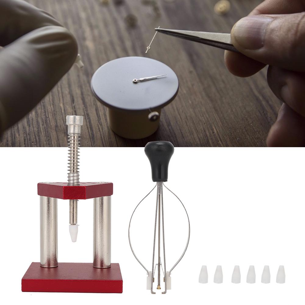 Watch Hand Plunger Puller Remover Fitting Presser Kit Watch Repairing Tool Kit