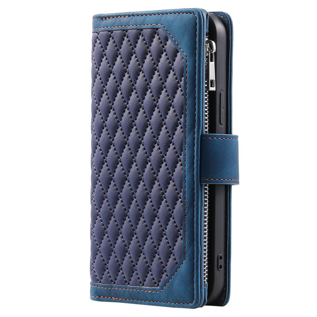 Стиль 005 Чехол для Honor 200 Lite Кошелек на молнии Кожаный чехол-книжка с сеткой для телефона