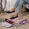 Fashion Spring 2025 Women Sneakers Loafers Flats Breathable Mesh Slip On Lightweight Casual Shoes Large Size for Ladies