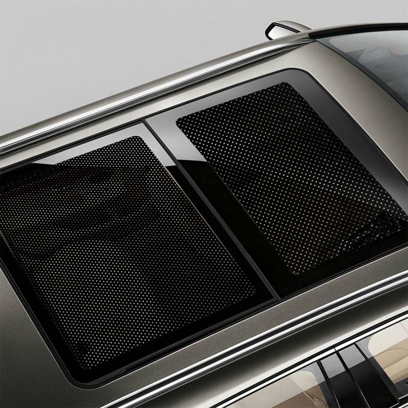 Car Styling 2pcs/set PVC Car Side Window Sunshades Electrostatic Sticker Sunscreen Film Stickers Cover Automobiles