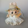 Cute Doll Clothes Suit Clothing Accessories with Hat Overall Costume for 17cm 15cm