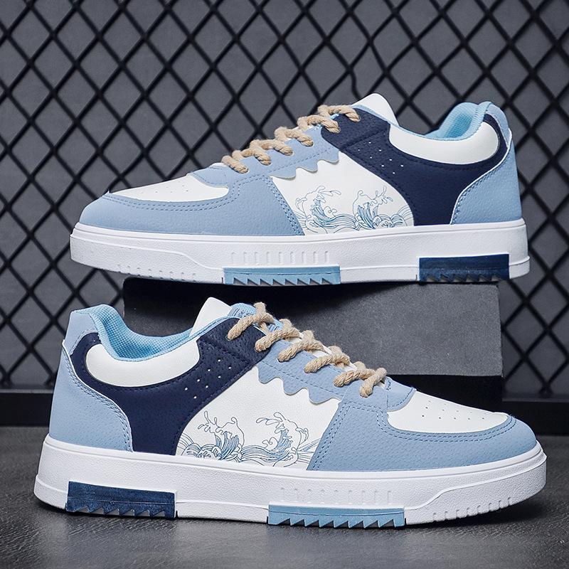 2025 Весна Новые мужские кроссовки на платформе Дышащие Удобные Повседневные Спортивные Кроссовки Модная Универсальная Обувь на Толстой Подошве для Мужчин