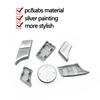 Silver Car CIC IDrive Multimedia Control Button Cover For BMW 1 2 3 4 5 6 7 X3 X4 X5 X6 F20 F22 F30 F34 F36 F10 F02 F06 F25 F15