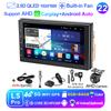 LEHX 8-ядерный 2DIN Android 14 Автомобильная автомагнитола Мультимедиа automotivo Carplay GPS Стерео Для Volkswagen Nissan Hyundai Kia toyota Ford