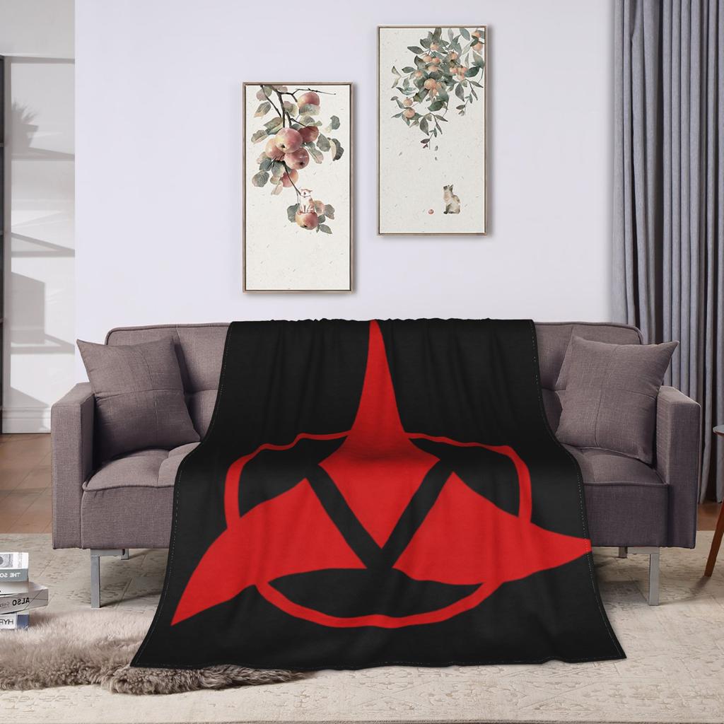Stars Treks Klingon Empire Blanket Soft Aesthetic Plush Bedding Throws For Bedroom Camping Flannel Bedspread Bed Cover