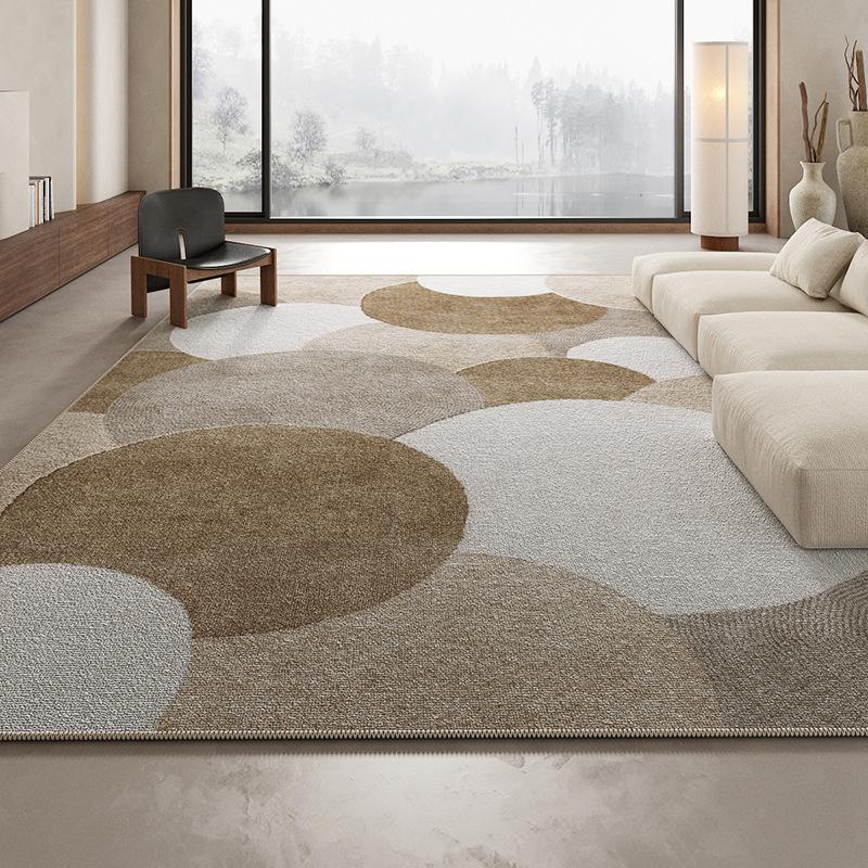 Простой ковер для гостиной Легкая роскошь Премиальное ощущение Нескользящий коврик для пола Большой диван Журнальный столик Одеяло Домашнее украшение