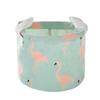 Бытовая Мода Мультяшный Круглый Хлопково-Льняной Настольный Ящик для Хранения Разное Хранение Канцелярские Товары Косметика Корзина Контейнер