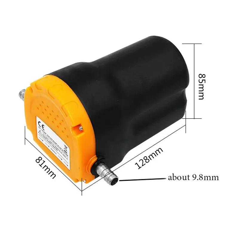 Car Boat Electric Oil Extractor Transfer Pump 12V 60W Oil/Crude Oil Fluid Suction Pump Fuel Engine Exchange Transfer Pump+Tubes