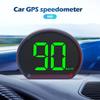 Автомобильный цифровой спидометр HUD Head Display GPS Speed Meter KMH MPH Display для всех автомобилей и грузовиков Plug and Play Auto Part Accessories Accessories