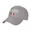 Baseball Cap ITS IN MY DNA Mexico Flag Mexican Fans Emblem Cool Fans Wild Sun Shade Peaked Adjustable Outdoor Caps Unisex Women