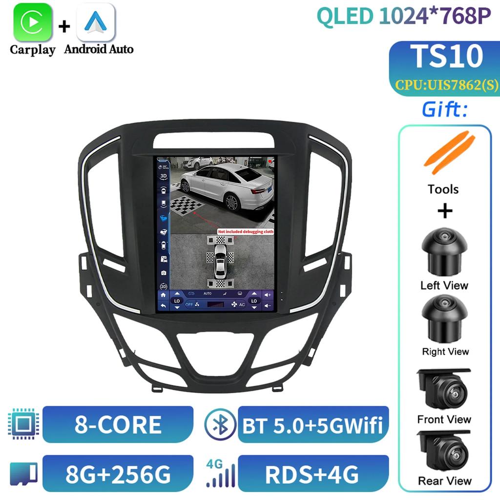 9,7" для Opel Insignia Buick Lacrosse Regal 2014-2018 Android Auto Radio Car Radio Multimedia GPS Carplay Multimedia Navigation