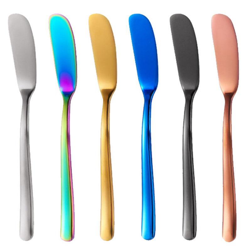 304 Stainless Steel Butter Knife, Cheese Jam Cream Spreader, Flatware Breakfast Tools
