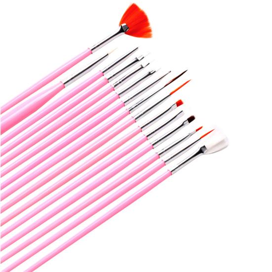 DIY Drawing Painting Dotting Pen Polishing Buffer Nail File Brush Tools Set