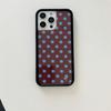 Новый Чехол для Телефона Wildflower 3D WF Ins в Горошек с Клубникой и Вишней для iPhone 16 15 14 13 12 17 Pro Max 16 Plus Милый Мультяшный Чехол