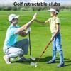 Регулируемая клюшка для гольфа Телескопическая режущая штанга из алюминиевого сплава Левая Правая Гольф