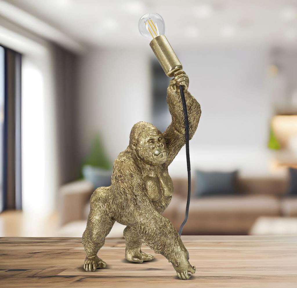 Настольная лампа Горилла См 22,5X16X40