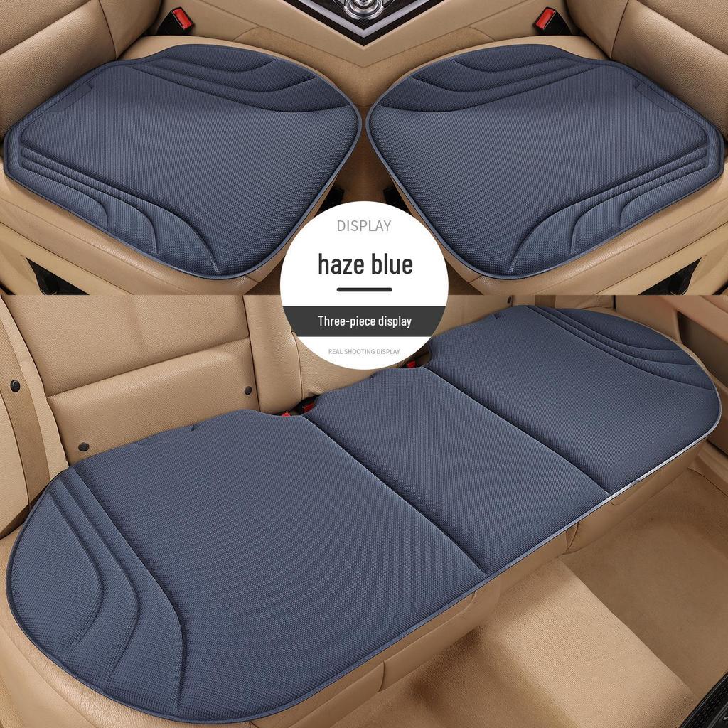 Seaweed Fiber Car Seat & Office Cushion 3-Piece Set - All-Season Latex Pad