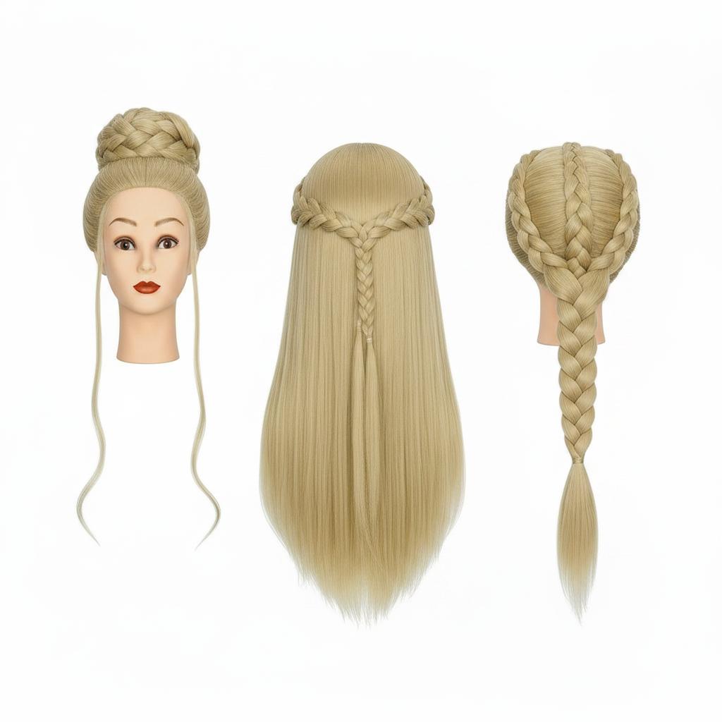 Iza Thermal Hairdressing Training Head 90 + Stand