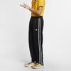 Nike Вязаные джоггеры с боковой полосой и манжетами на молнии, мужские брюки, черные AR2247-010
