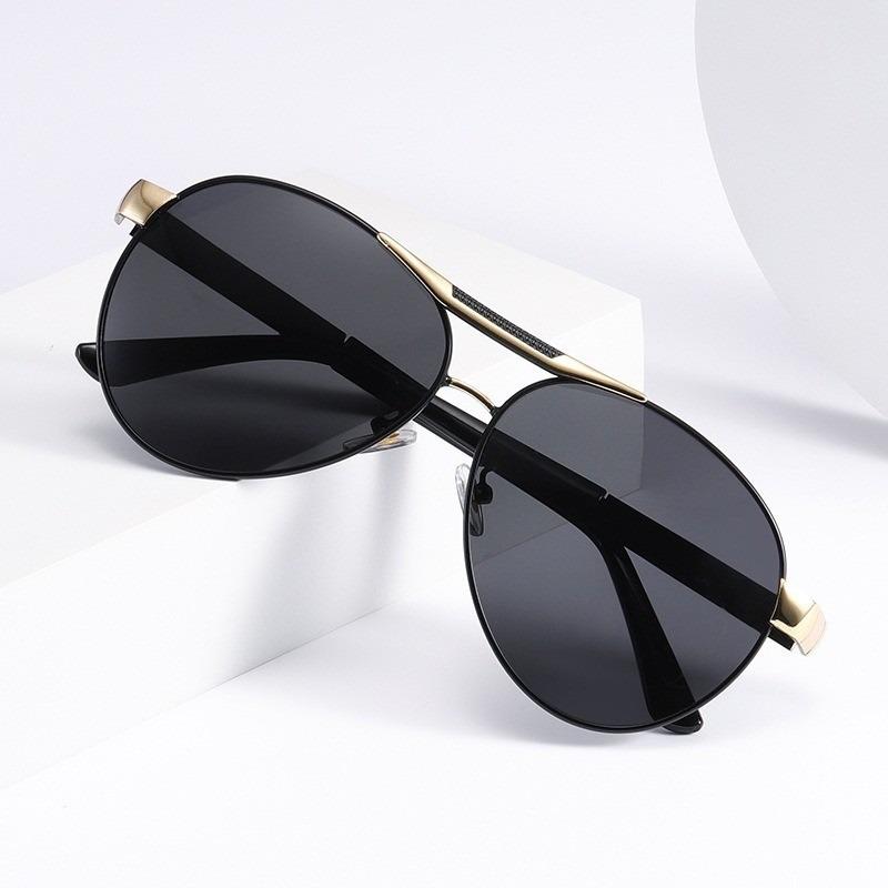 Pochromic Sunglasses UV400 Light Shield Color Changing Lenses Men's Anti Glare Driving Glasses for Day and Night Use