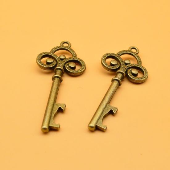 Модный портативный открывалка для бутылок в форме ключа для украшения пива, свадебный инструмент