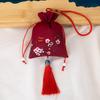 Dragon Boat Festival Sachet Perfume Bag Bag Bag Handmade DIY Pendant Mosquito Repellent Bag Argy Wormwood Chinese Ancient Style Pouch Embroider Empty