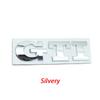 YKPSC1 GTI 3D Metal 1pcs GTI Logo Car Rear Trunk Emblem Side Sticker for VW Golf5 6 7 8 Polo Jetta Tiguan Passat T-Roc MK2 MK5 MK7