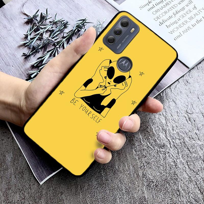 Чехол для телефона с НЛО для Motorola Moto E7 Plus E32 E20 E40 Edge 20 Lite G22 G52 G20 G30 G100 G60 G50 G10 G Pure G Stylus