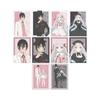 Upon a Magical Girls and Evil Were Original Illustration Sweet Fashion Gothic Fashion Trading Postcards Box of 10 "Once Time, Enemies" Ver. & Ver.