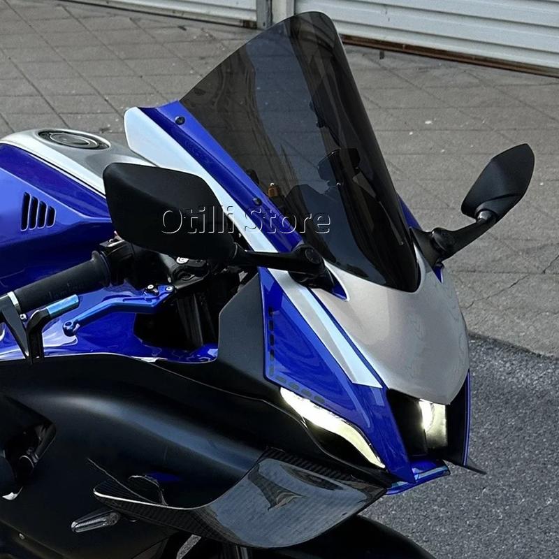 For Yamaha YZF-R7 2021-2025 YZFR7 YZF R7 R6 YZF-R6 New Motorcycle Screen Double Bubble Windshield Deflector Protector WindScreen