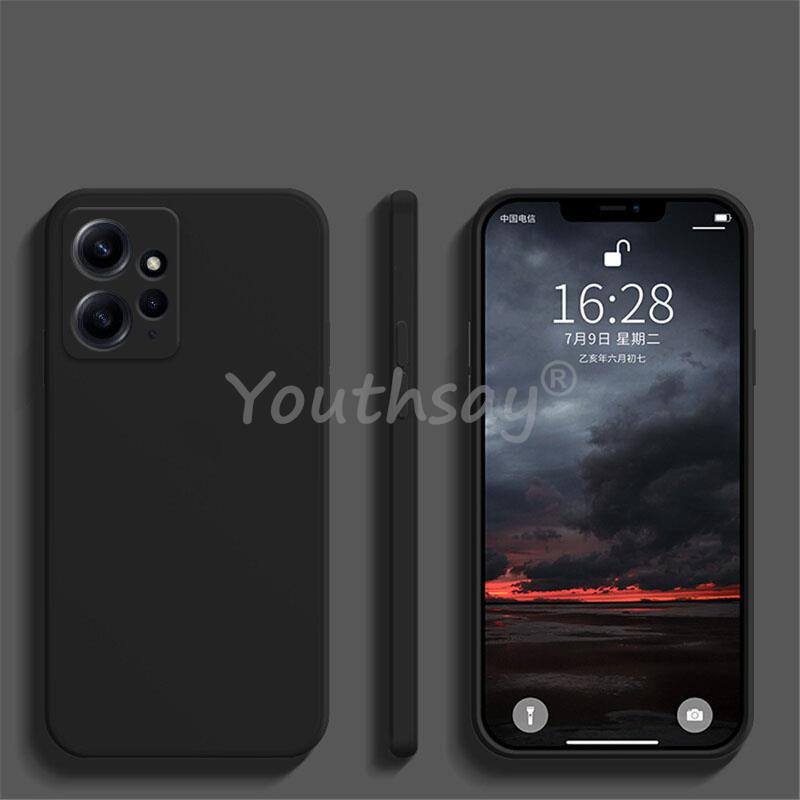 Для Xiaomi Redmi Note 12 силиконовый чехол с жидкостью для Redmi Note 12 Pro Plus, защитный чехол из ТПУ Redmi Note 12 Turbo 12S, чехол