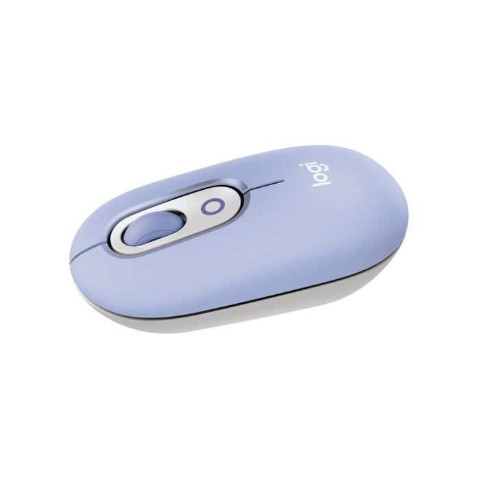 Мышь - Беспроводная - Logitech - Pop Mouse - Сиреневый