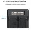 LCD Dual Charger для аккумулятора камеры Sony F550/F970