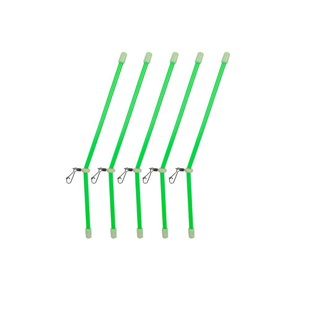 Portable Fishing Tackle Feeder Booms Anti Tangle Boom Sinker Snap Pipe Balance Bracket With Swivels