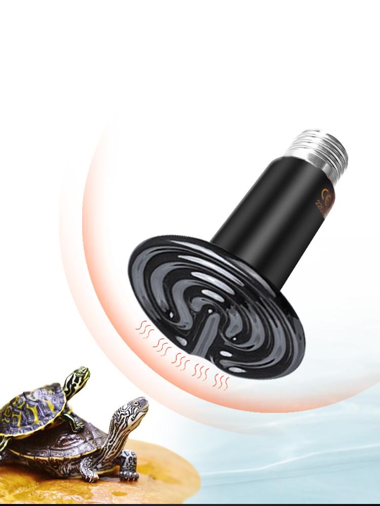 Reptile Lamp Pet Heating Light 110V 220V Infrared Ceramic Emitter Heat Light Bulb Pet Brooder Chickens 25/50/75/100/150/200W Pet Brooder Lamp