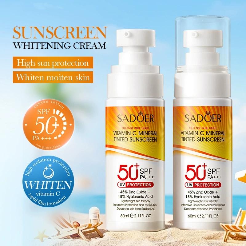 SADOER SPF 50+ PA+++ Солнцезащитный спрей с витамином С и минералами - 60 мл