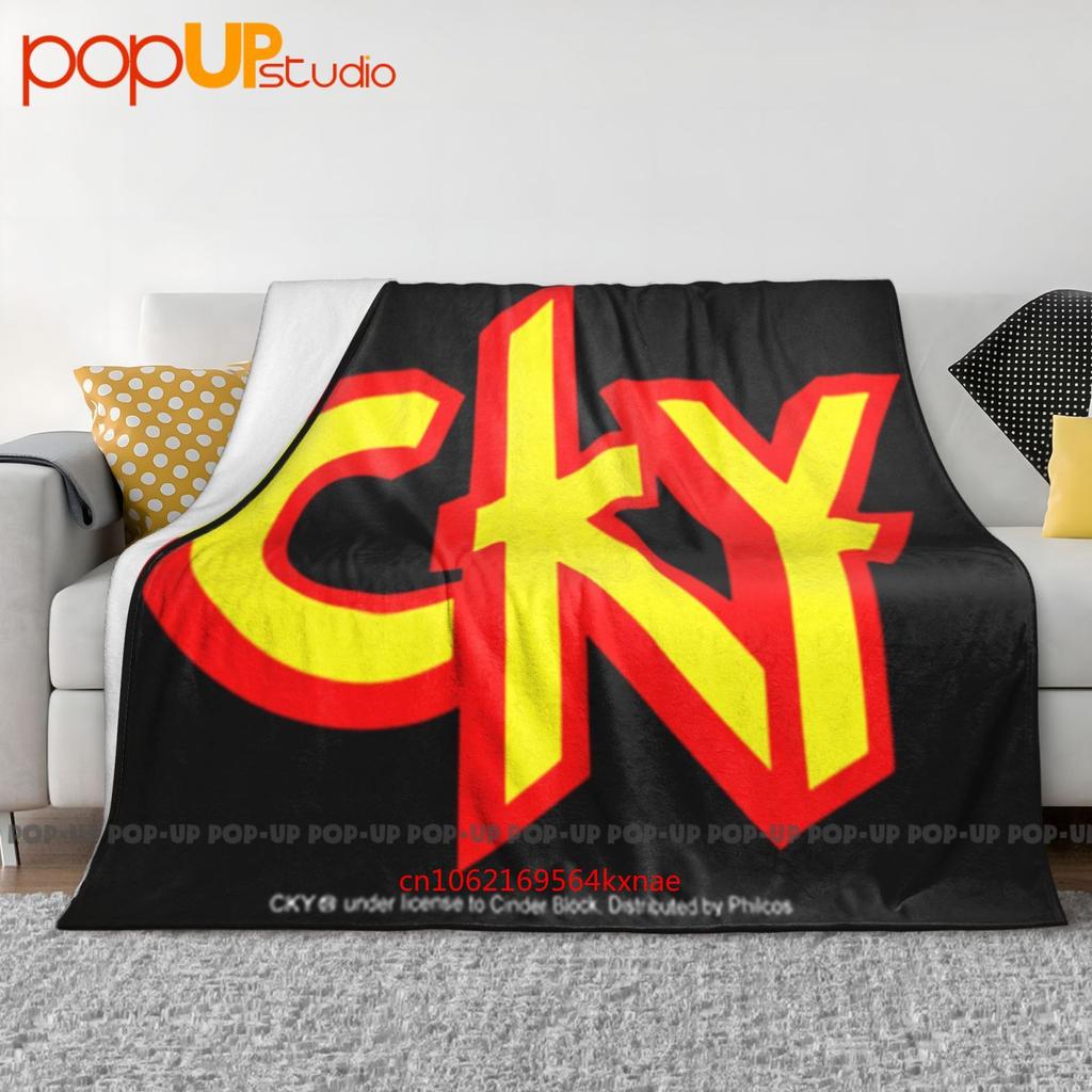 Ультрамягкое одеяло-покрывало Cky Logo Зимнее покрывало для дивана Покрывала для кровати