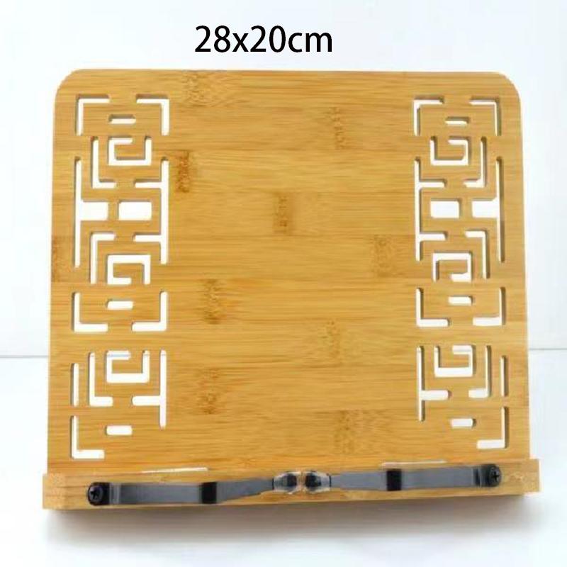 Portable Adjustable Book Holder Tray And Page Paper Clips-cookbook Reading Desk Sturdy Stand For Books Lightweight Bookstand