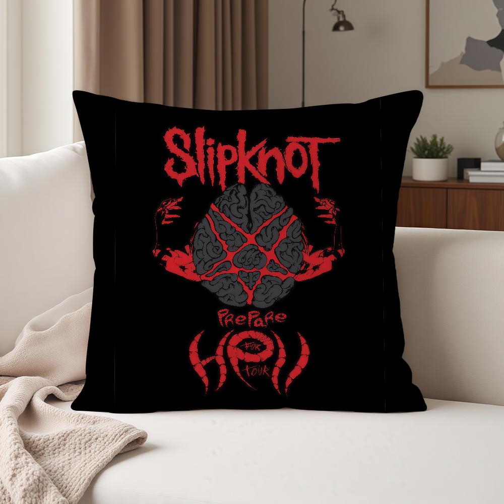 S-Slipknot Подушка с изображением Heavy Mental Music Наволочка Подходит для Спален Гостиных Автомобилей Домашний Декор