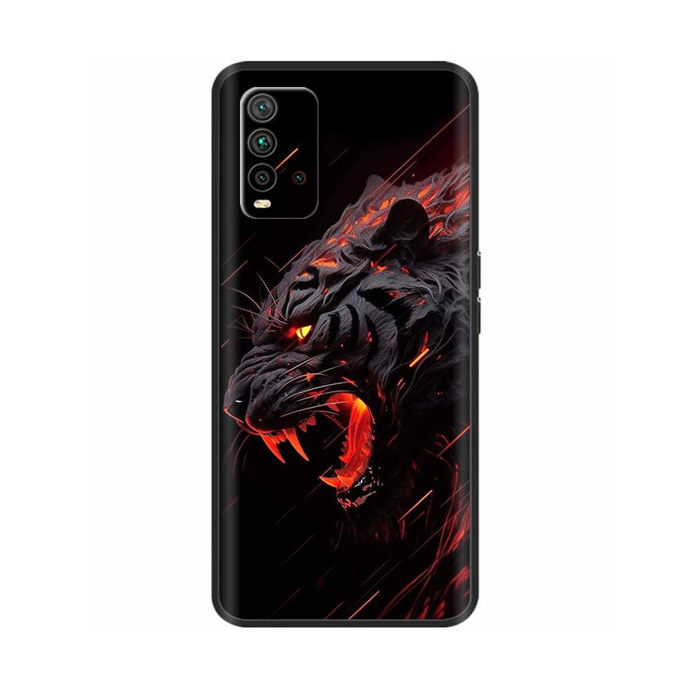 Чехол для Redmi 9T Цветы Мягкий Чехол для Телефона Задняя Крышка Для Xiaomi Redmi 9T 9 T Redmi9T Чехлы Тонкий Силиконовый Коке Защита от Падения Фундас