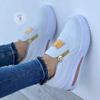 2025 Autumn New Foreign Trade Large Size Sports Shoes Flat Solid Color Women's Casual Sports Shoes Wish