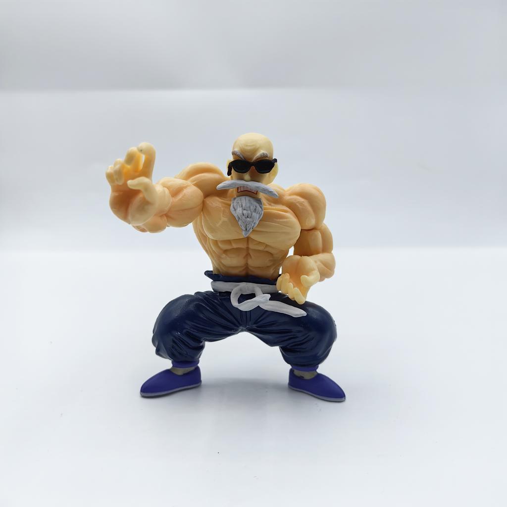 Аниме Фигурка Dragon Ball GK Мышечный Мастер Роши Гоку Каме Сеннин Фигурка ПВХ Фигурка на шарнирах Модель Детские Куклы Подарок Игрушки