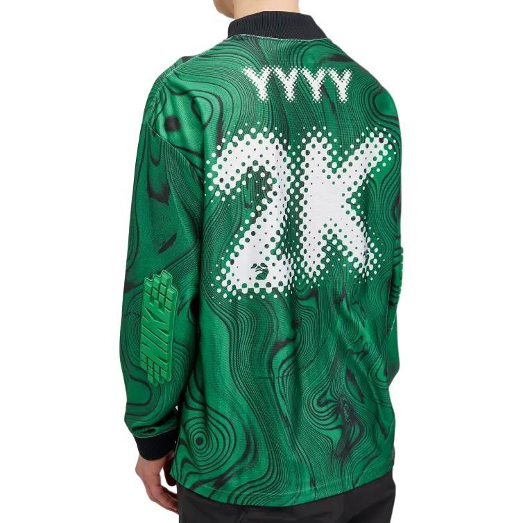 Nike x Off-White All Over Print Jersey 'Kelly Green' Men's FQ0997-389