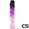 MISS WIG Synthetic Long Braid Ponytail Extension Straight Sleek Wrap Around Colorful Braid Hair Extensions Ponytail Natural Soft For Women Wear