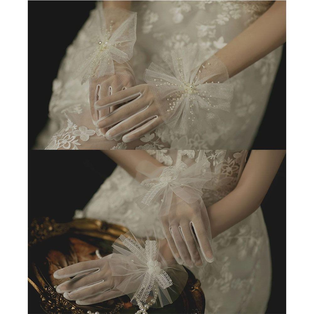 Праздничное платье Велосипедные перчатки Митенки Кружевные перчатки Свадебные перчатки Свадебные перчатки Митенки для свадебного платья