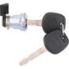 Fuel Door Lock Cylinder W/ 2 Keys Set Compatible with 1995-2004 Toyota Tacoma 2000-2003 Tundra Gas Fuel Filler Lid Cylinder Lock - Replaces